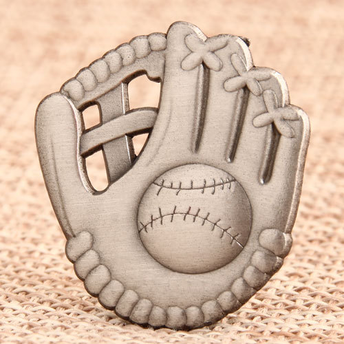 Baseball Glove 3D Custom Pins