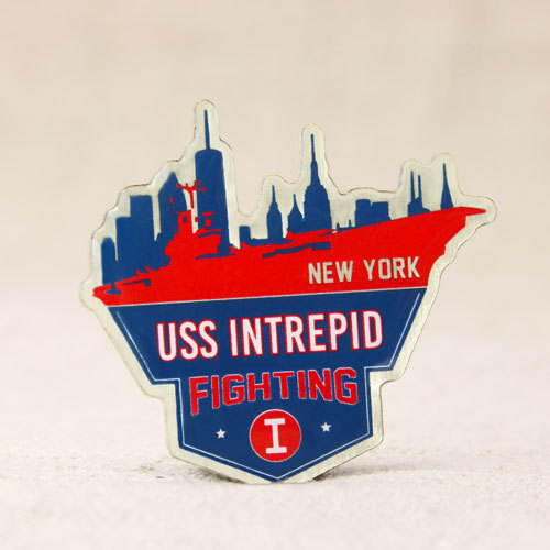 USS Intrepid Fighting Printed Pins